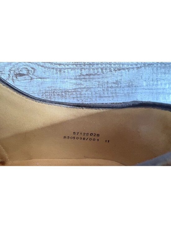 Peal Co X Brooks Brothers Suede Wingtip Oxford Shoes Sz 12 D tricolor England main image 7